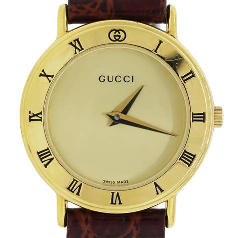 old school gucci watch|vintage Gucci 105.